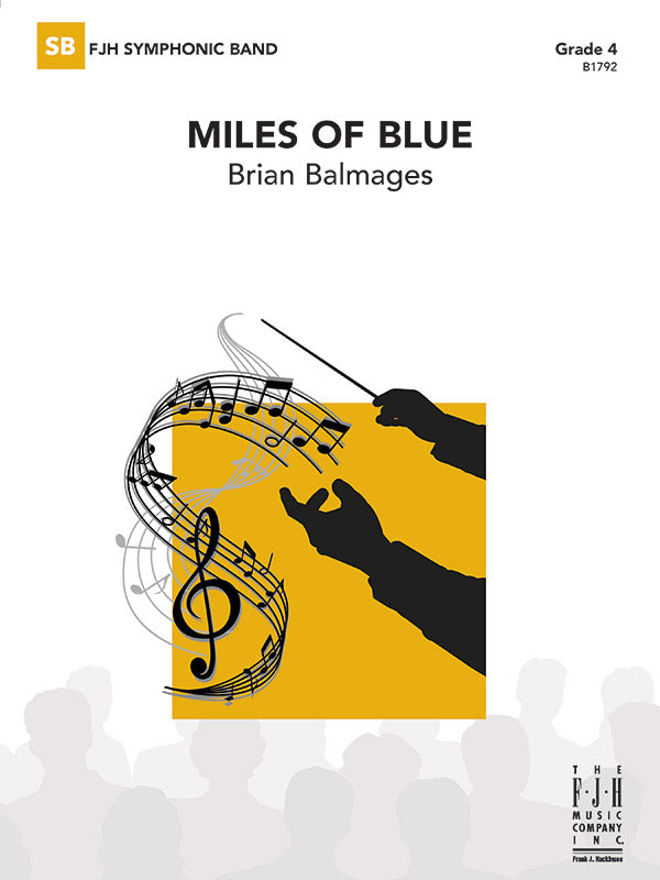 Miles of Blue: B-flat Tenor Saxophone Sheet Music Preview