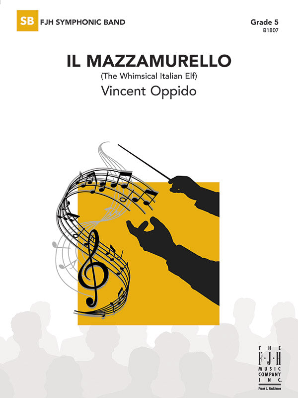 Il Mazzamurello (The Whimsical Italian Elf): B-flat Bass Clarinet Sheet Music Preview