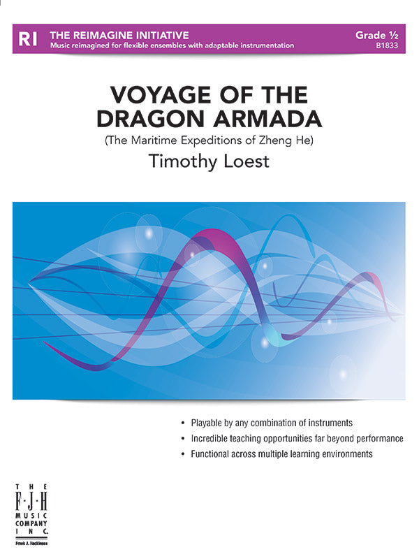 Voyage of the Dragon Armada: Part 1 - B-flat Clarinet / Bass Clarinet Sheet Music Preview