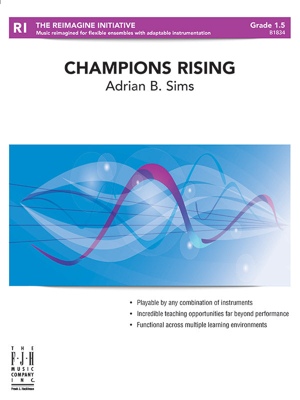 Champions Rising: Part 1 - Mallet Percussion Sheet Music Preview
