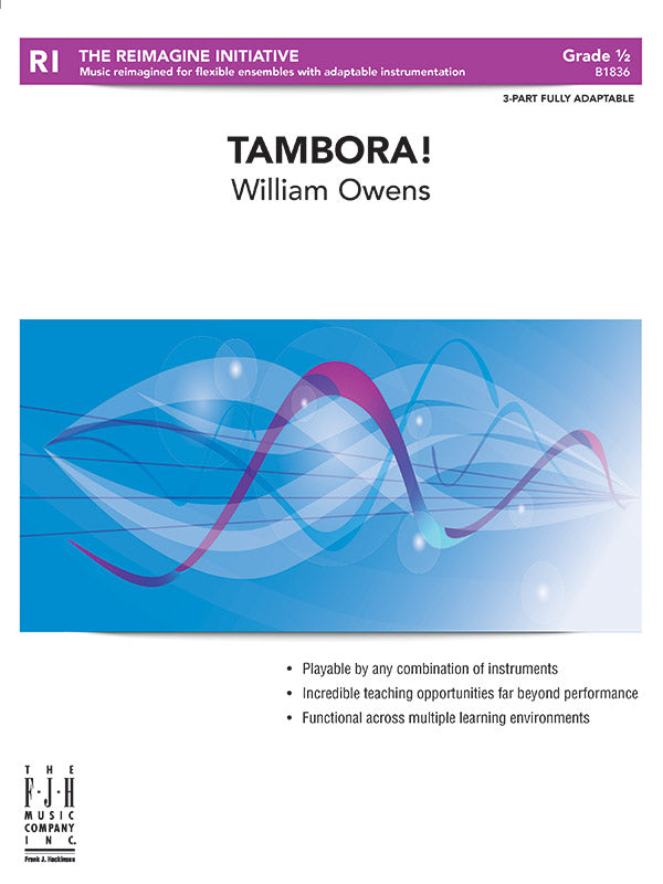 Tambora!: Part 3 Alto Clef Sheet Music Preview