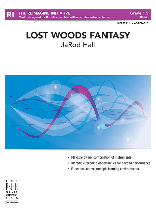 Lost Woods Fantasy: Part 3 - B-flat Tenor Saxophone Sheet Music Preview