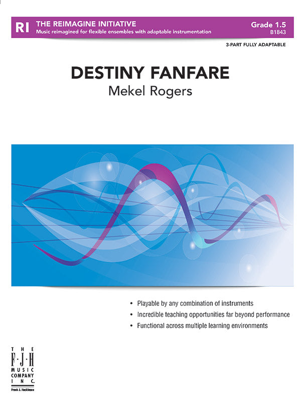 Destiny Fanfare: Oboe 1 Sheet Music Preview