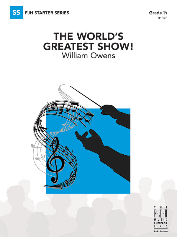 The World's Greatest Show!: Baritone / Euphonium Sheet Music Preview