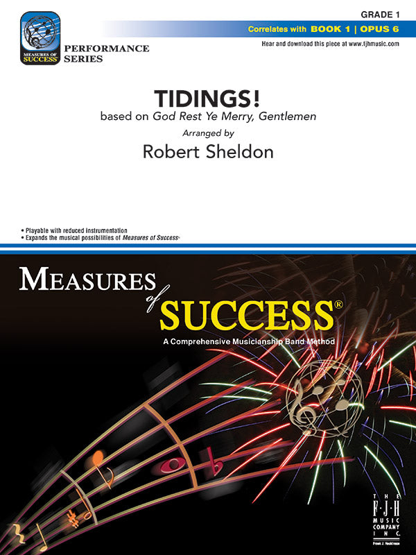 Tidings!: Flute Sheet Music Preview