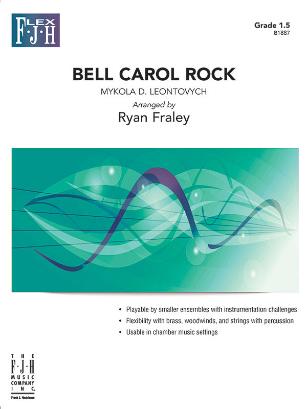Bell Carol Rock: Part 2 - Violin Sheet Music Preview