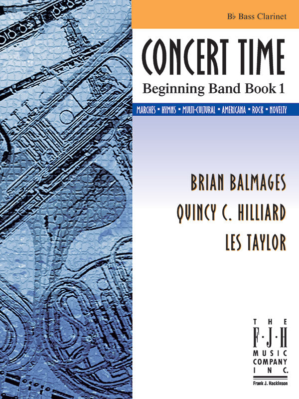Concert Time Beginning Band Book 1 - Bass Clarinet Cover Image
