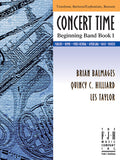 Concert Time Beginning Band Book 1 - Trombone/Baritone-Euphonium/Bassoon Cover Image