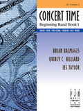 Concert Time Beginning Band Book 1 - Trumpet 2 Cover Image
