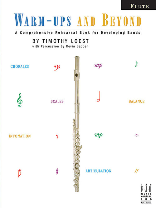 Warm-ups and Beyond - Flute Cover Image