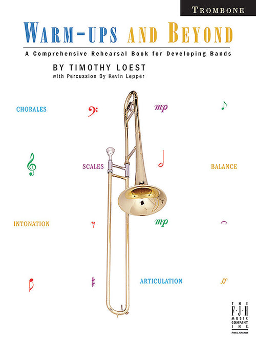 Warm-ups and Beyond - Trombone Cover Image