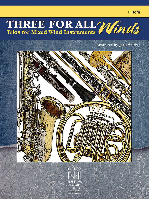 Three For All Winds - F Horn Cover Image
