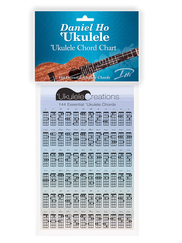 Daniel Ho 'Ukulele: 'Ukulele Chord Chart Cover Image