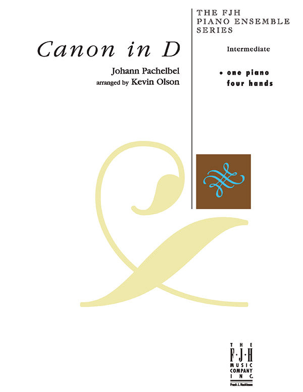 Canon in D Sheet Music Preview