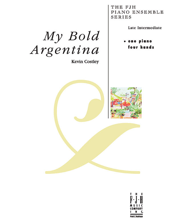My Bold Argentina Sheet Music Preview