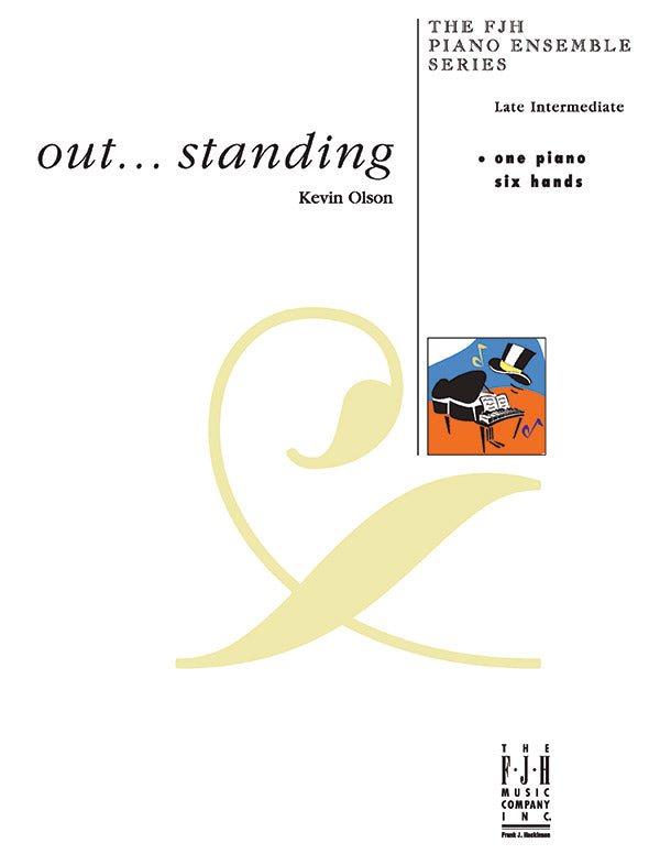 out. . .standing Sheet Music Preview