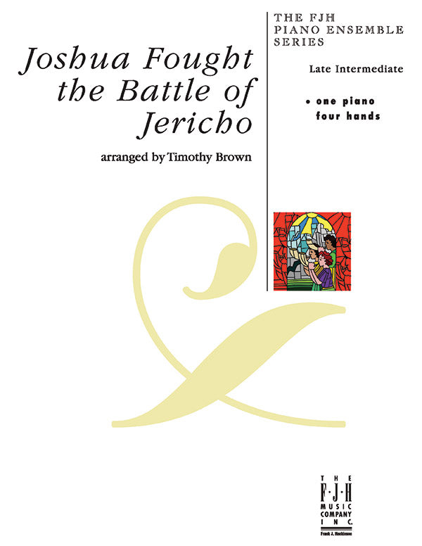 Joshua Fought The Battle of Jericho Sheet Music Preview