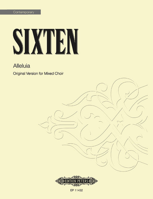 Alleluia for SATB Choir Cover Image