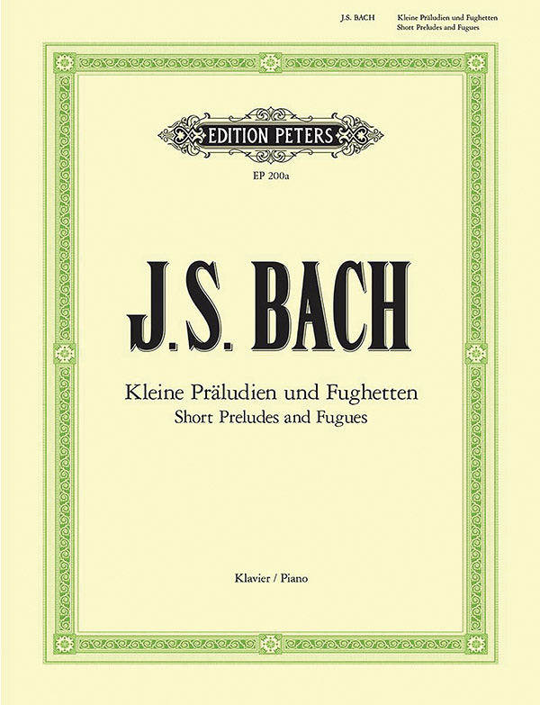 Short Preludes and Fugues for Piano Cover Image