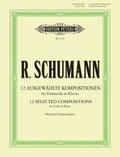 12 Selected Compositions for Cello & Piano Cover Image