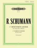 17 Famous Lieder for Cello & Piano Cover Image