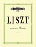 Années de Pèlerinage for Piano Cover Image