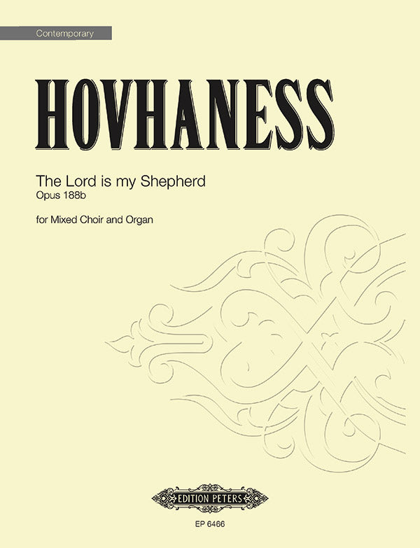 The Lord is my Shepherd Op. 188b Cover Image