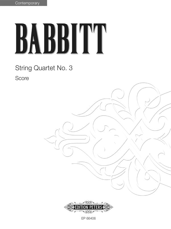 String Quartet No. 3 Cover Image