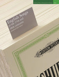 English Songs of the 17th and 18th Centuries (Medium/Low Voice) Cover Image