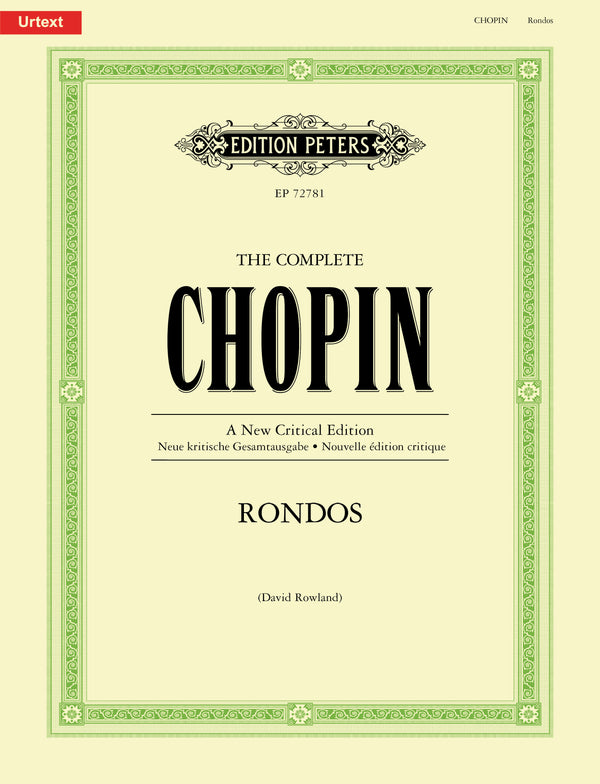 The Complete Chopin: Rondos Cover Image