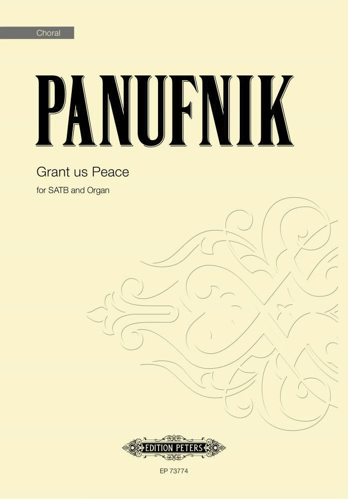 Grant Us Peace (Vocal Score) Cover Image