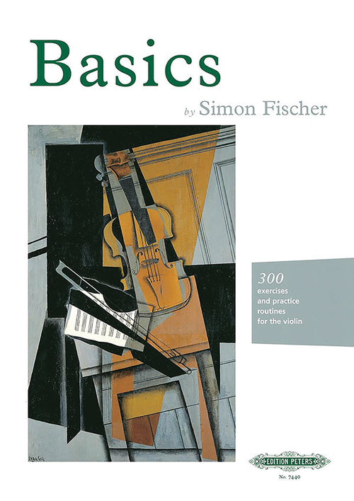Basics: 300 Exercises and Practice Routines for the Violin Cover Image