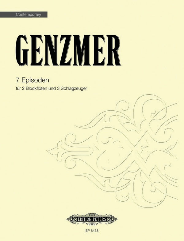 7 Episoden (score & recorder part) Cover Image