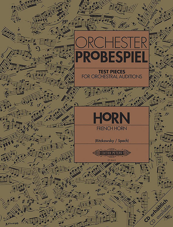 Test Pieces for Orchestral Auditions: French Horn Cover Image