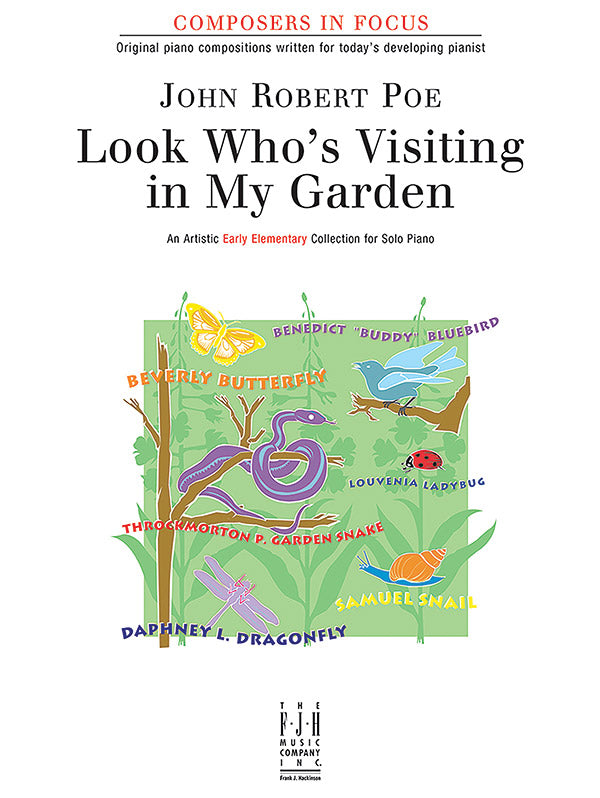 Look Who's Visiting in My Garden Cover Image