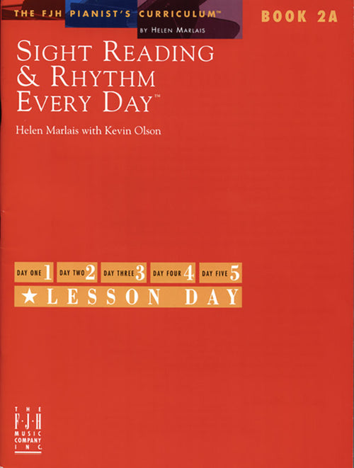 Sight Reading & Rhythm Every Day®, Book 2A Cover Image