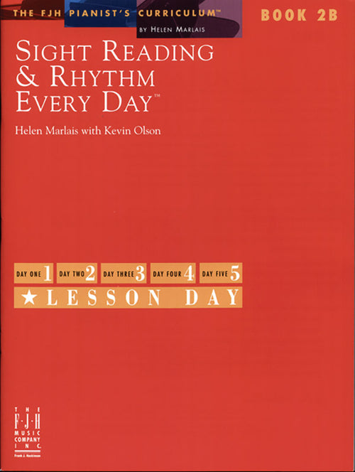 Sight Reading & Rhythm Every Day®, Book 2B Cover Image