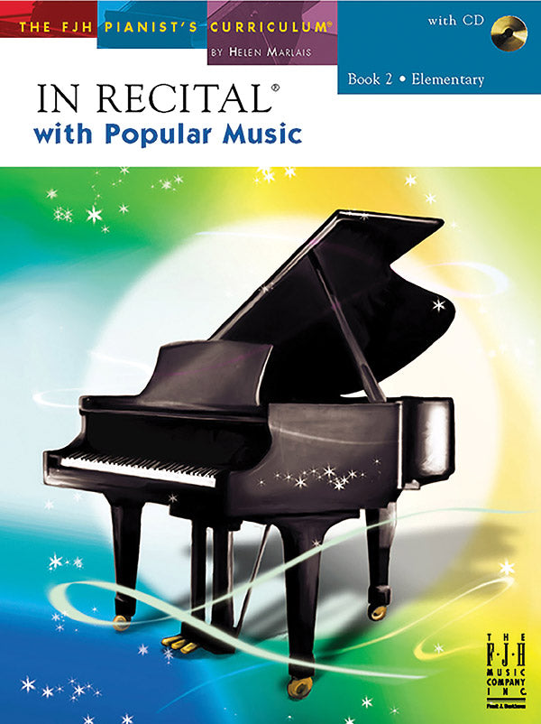 In Recital® with Popular Music, Book 2 Cover Image