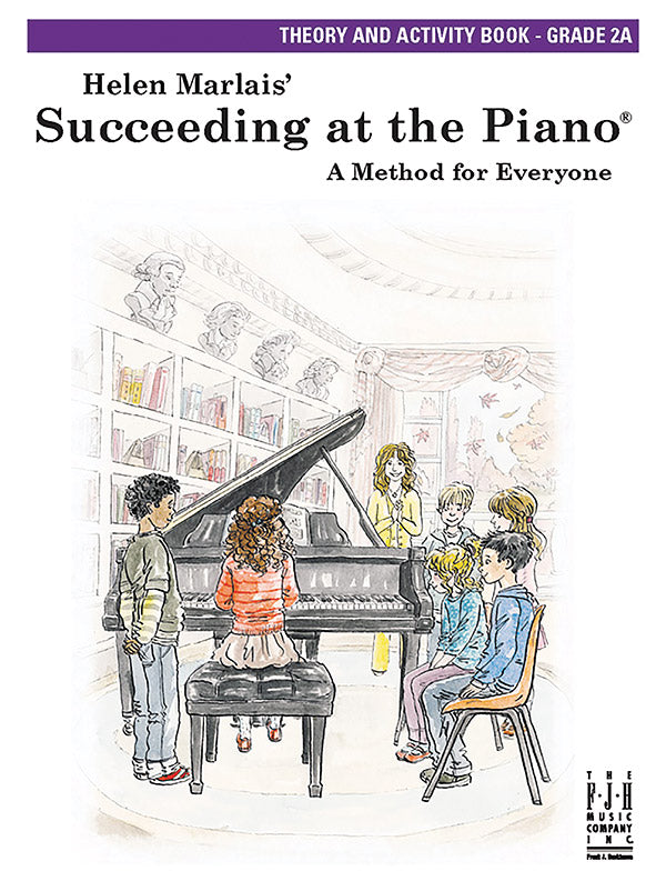 Succeeding at the Piano: Theory and Activity Book: Grade 2A Cover Image