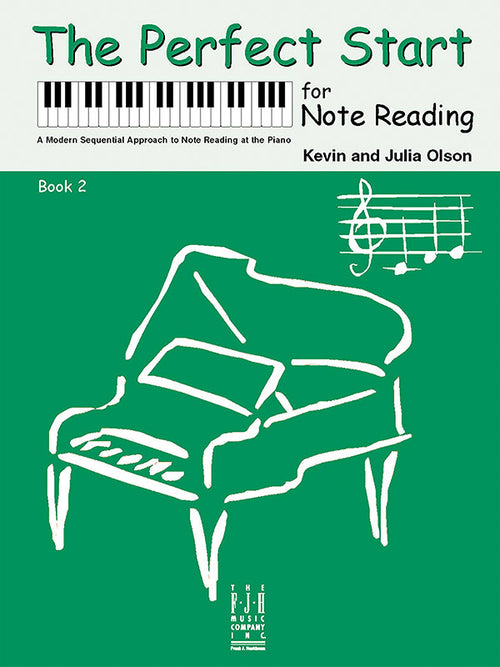 The Perfect Start for Note Reading, Book 2 Cover Image