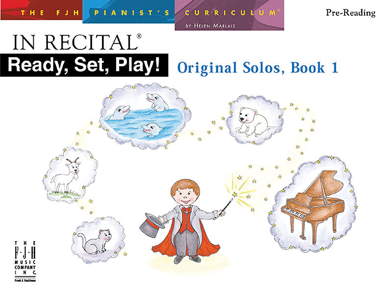 In Recital Ready, Set, Play!, Original Solos, Book 1 Cover Image