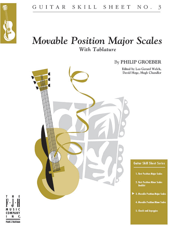 No. 3, Movable Position Major Scales Sheet Music Preview