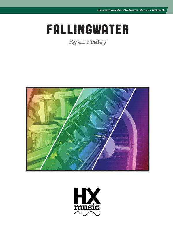Fallingwater: E-flat Alto Saxophone 1 Sheet Music Preview
