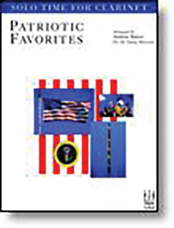 Solo Time Patriotic Favorites for Clarinet Cover Image