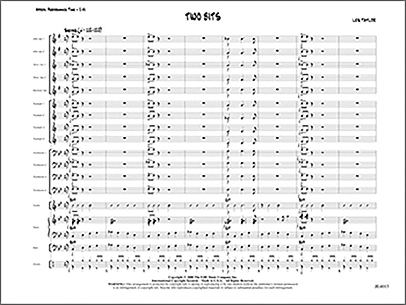 Two Bits: Trombone 3 Sheet Music Preview