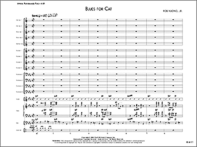 Blues for Cat: Trumpet 4 Sheet Music Preview