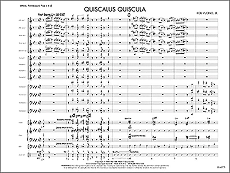 Quiscalus Quiscula: Trumpet 2 Sheet Music Preview