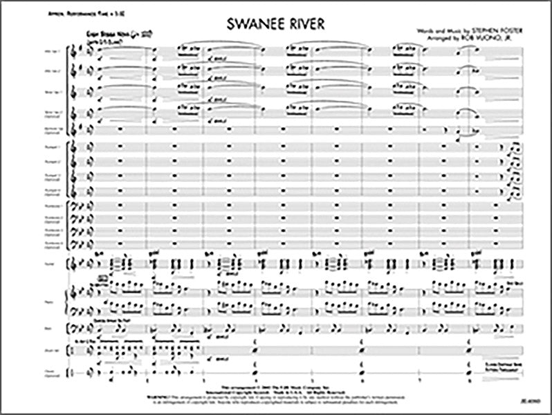 Swanee River: Alto Sax 2 Sheet Music Preview