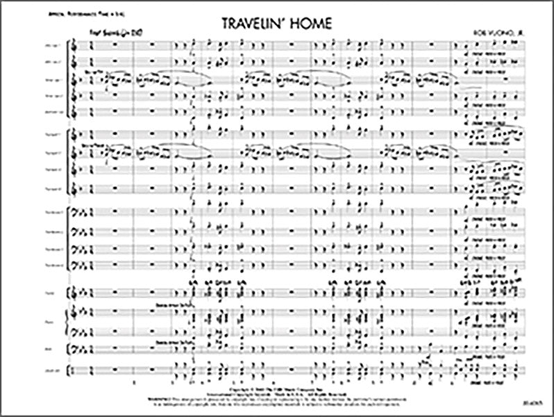 Travelin' Home: Trumpet 1 Sheet Music Preview