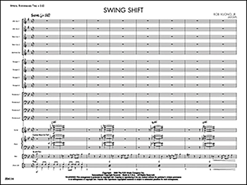 Swing Shift: Alto Sax 2 Sheet Music Preview